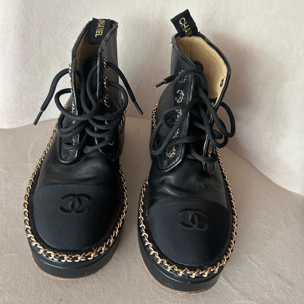 CHANEL ankle boots